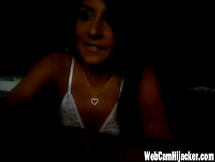 Sexy small titties has her webcam hacked